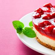 Κουλουρόπιτα με φράουλες Ανοιχτή πίτα με φράουλες από ζαχαροπλαστική