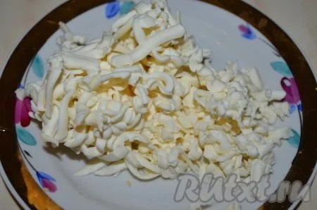Закуска «Каллы» с крабовыми палочками.