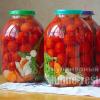 Kış için domates Kış için ev yapımı haşlanmış domates tarifleri