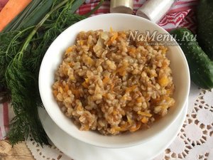 Простые рецепты из круп. Блюда из круп.