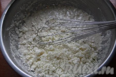 Оладьи из овсяных хлопьев на кефире.